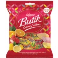 SOLEN BUTIK TOFFEE 8X138'S (1KG) ASS
