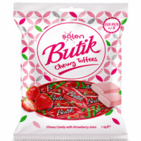 SOLEN BUTIK TOFFEE 8X138'S (1KG) STRAWB