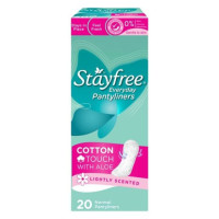 STAYFREE P/LINERS 12X20'S ALOE
