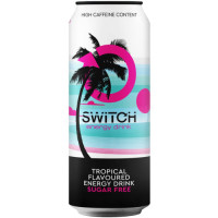 SWITCH 24X500ML TROPICAL SUGAR FREE