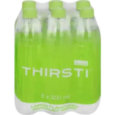 THIRSTI SPARKLING 6X500ML LEMON