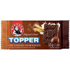 BAKERS TOPPERS 4X16X50G CHOC