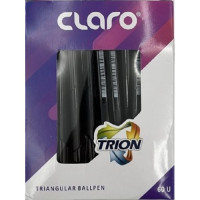 CLARO TRION 0.7MM PENS 1X60'S BLACK