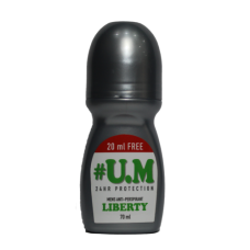 #U.M MENS R/ON 6X70ML LIBERTY