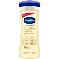 VASELINE B/L 6X400ML SHR DRY SKIN REP