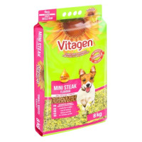 VITAGEN DOG FOOD 8KG MINI STEAK