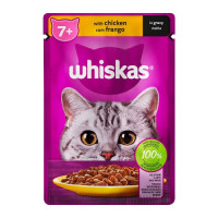 WHISKAS POUCH 12X85G CHICKEN SINGLE