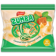 ZUMBA CANDY 24X75G CARAMEL MINT RICH