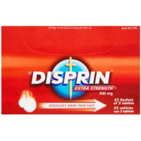 DISPRIN RED 20X52X2'S CASE