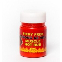 FIERY FRED 6X50ML MUSCLE HOT RUB