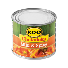 KOO CHAKALAKA 12X215G MILD & SPICY