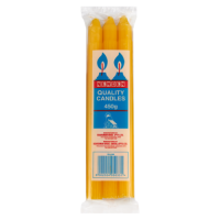 CANDLES 12X450G NEWDEN YELLOW