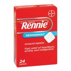 RENNIE TABS 12X24'S PEPPERMINT