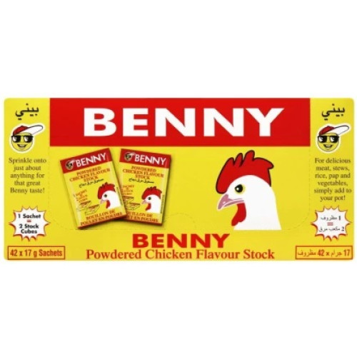 BENNY STOCK 8X42'S CHICKEN