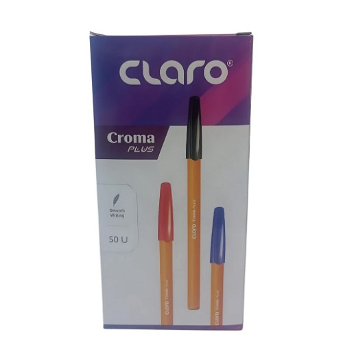 CLARO CROMA 0.7MM PENS 1X50'S RED