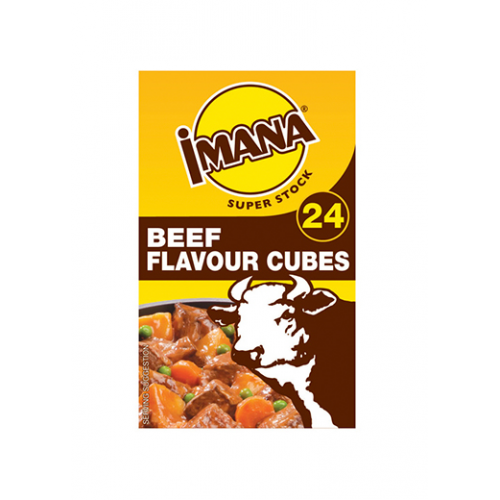 IMANA CUBES 4X10X24'S BEEF